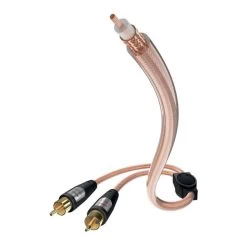 Inakustik Star Y-Subwoofer Cable Trans. RCA- 2x RCA 10.0m