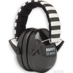 Alpine Kinder Gehörschutz Muffy Schwarz