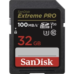 SanDisk Extreme 100MB/s MicroSDXC 32GB V30