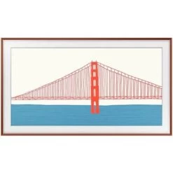 Samsung 55'' TV Rahmen Ziegelrot -3C Shop 2 162775 610x353