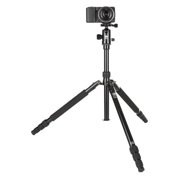 Sirui T-004X Dreibein Schwarz Alu + Kopf C10S 4 Sirui T-004X Dreibein Schwarz Alu + Kopf C10S – Bild 2