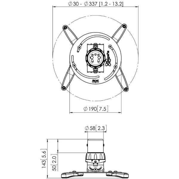 Vogels PPC 1500 Silber-schwarz 9 Vogels PPC 1500 Silber-schwarz – Bild 7