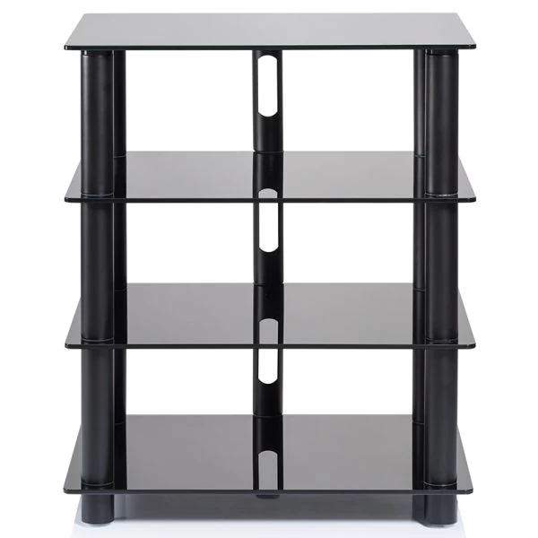 NorStone Epur 4 Schwarz Satin HiFi Rack 3 NorStone Epur 4 Schwarz Satin HiFi Rack