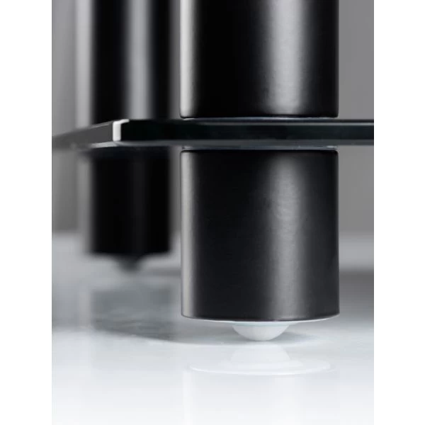 NorStone Epur 4 Schwarz Satin HiFi Rack 5 NorStone Epur 4 Schwarz Satin HiFi Rack – Bild 3