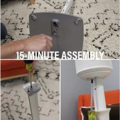 Sanus Ständer Für Era 100 Verstellbar Weiss -3C Shop era100 adjustable set white5 183740 895x900