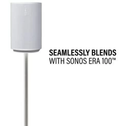 Sanus Ständer Für Era 100 Verstellbar Weiss -3C Shop era100 adjustable set white6 183742 743x829