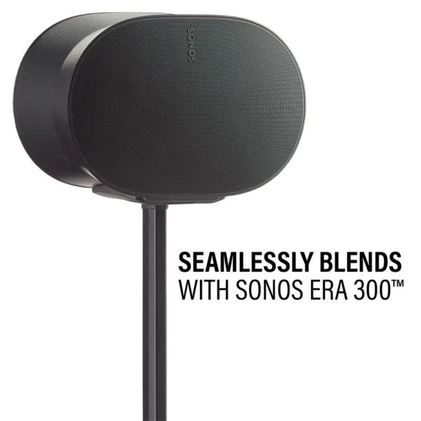 Sanus Ständer Für Era 300 Verstellbar Schwarz Paar 6 Sanus Ständer Für Era 300 Verstellbar Schwarz Paar – Bild 4