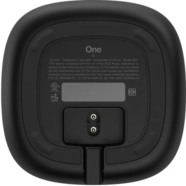 Sonos One SL Schwarz 6 Sonos One SL Schwarz – Bild 4