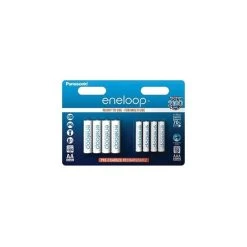 Panasonic Eneloop Combipack 4x AAA 750 MAh + 4x AA 1900 MAh