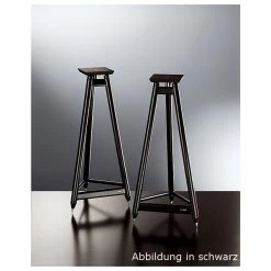 Solidsteel SS-7 - Lautsprecherständer, 3-beinig Silber