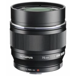 Olympus M.Zuiko ED 75mm 1:1.8 Black